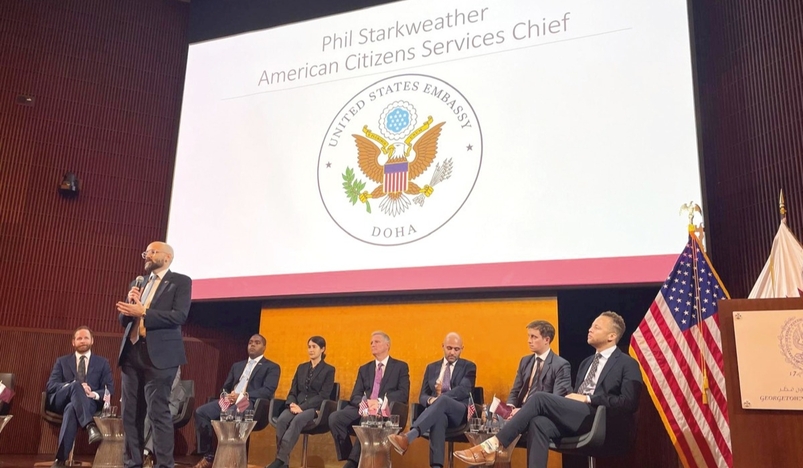 Phillip Starkweather American Citizens Services Chief at the US embassy in Doha